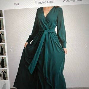 Baltic Born maxi dress. Worn once to a wedding. Turquoise/blue/green color.